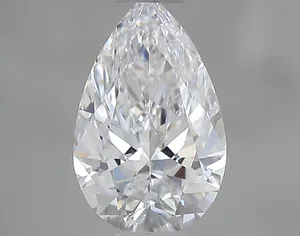 0.4ct PEAR D VVS2 Natural diamond