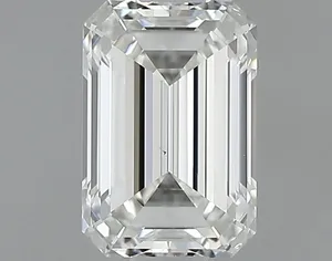 0.71ct EMERALD H VS2 Natural diamond