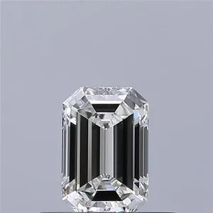 0.4ct EMERALD F VVS2 Natural diamond