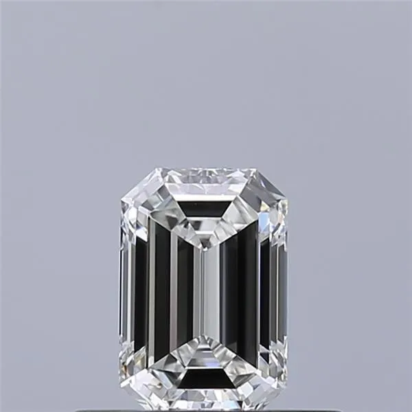 0.4ct EMERALD F VVS2 Natural diamond
