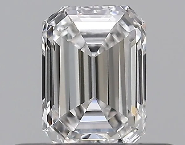 0.36ct EMERALD E IF Natural diamond