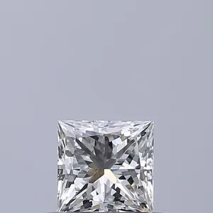 0.37ct PRINCESS E VVS1 Natural diamond
