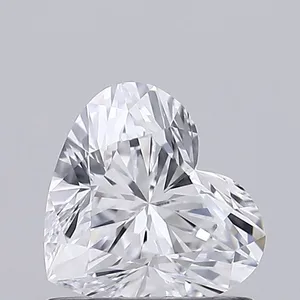 0.81ct HEART E IF Lab diamond