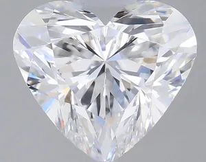 0.71ct HEART D IF Natural diamond