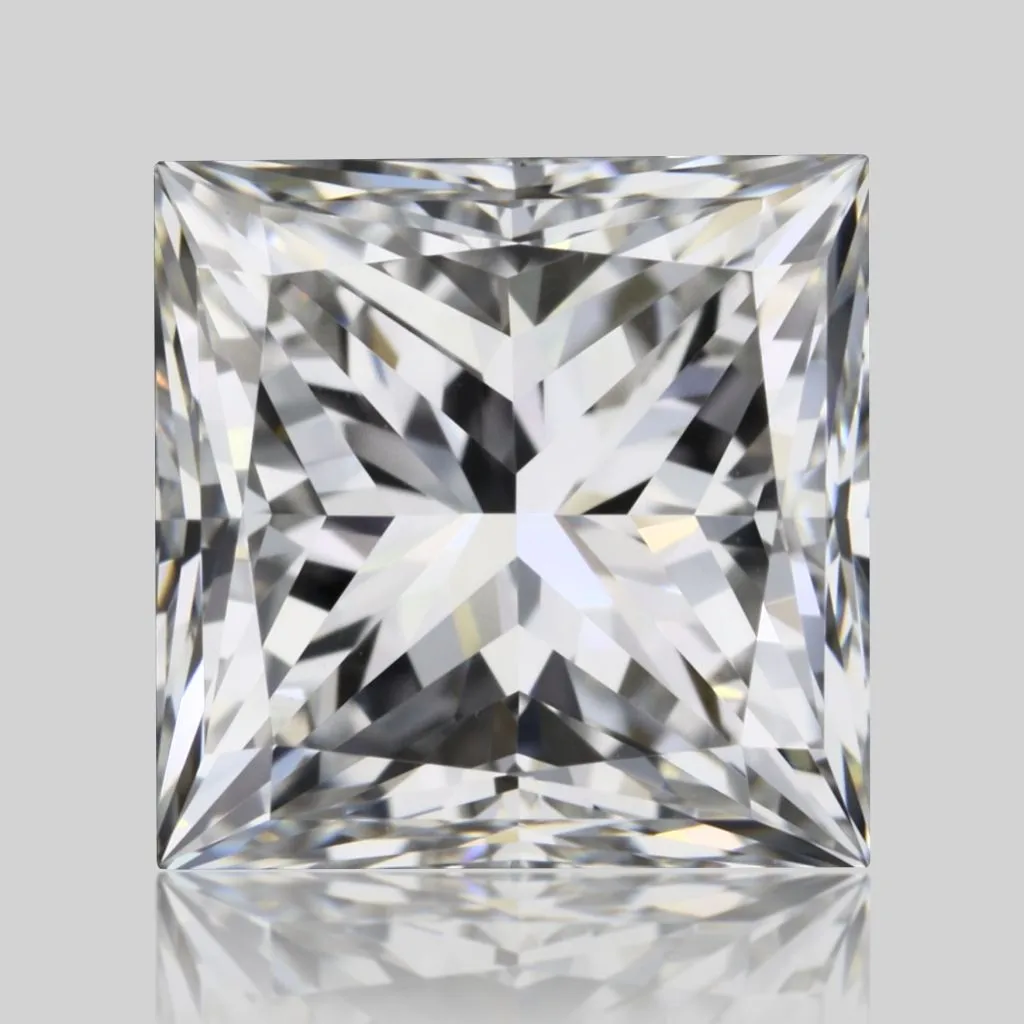 1.20ct PRINCESS E VVS2 Natural diamond