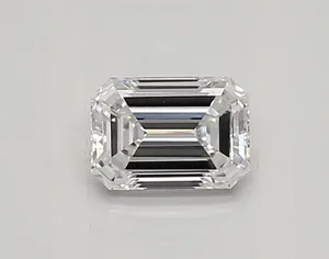 0.38ct EMERALD D VVS2 Lab diamond