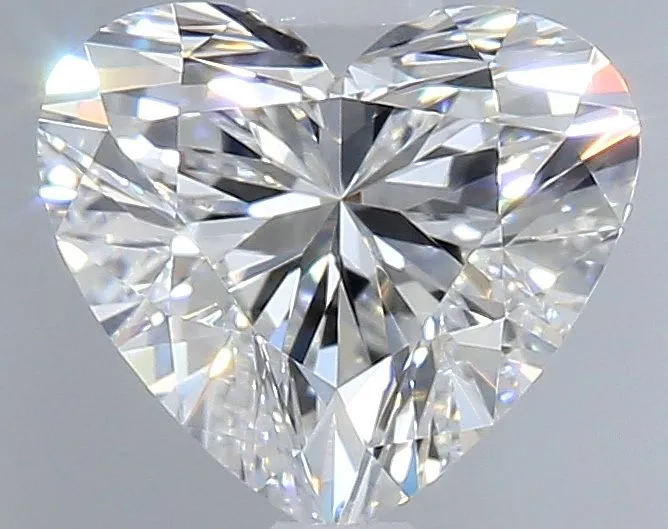 0.52ct HEART F VVS2 Natural diamond