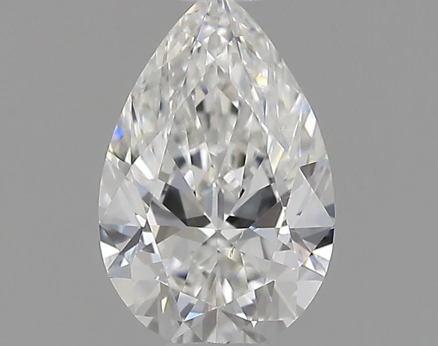 0.51ct PEAR F VS2 Natural diamond