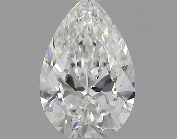 0.51ct PEAR F VS2 Natural diamond