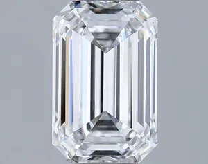 0.4ct EMERALD D VVS2 Natural diamond