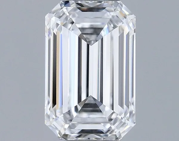 0.4ct EMERALD D VVS2 Natural diamond