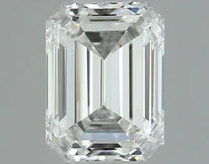 0.33ct EMERALD F VVS2 Natural diamond