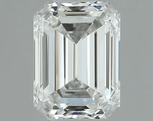 0.33ct EMERALD F VVS2 Natural diamond