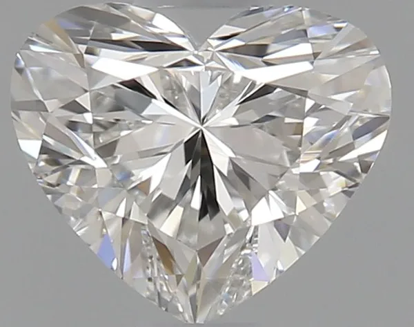 0.78ct HEART F VVS2 Natural diamond
