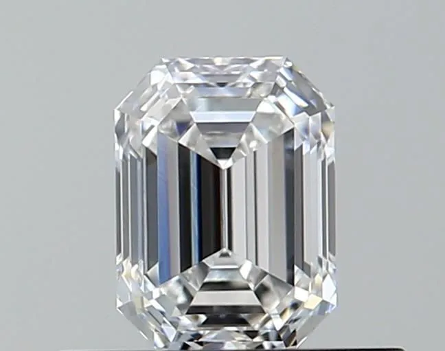 0.41ct EMERALD F VVS1 Natural diamond