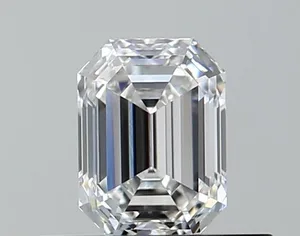 0.41ct EMERALD F VVS1 Natural diamond