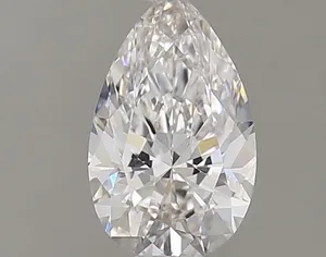 0.43ct PEAR F VVS2 Natural diamond