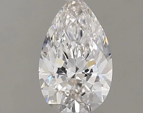 0.43ct PEAR F VVS2 Natural diamond