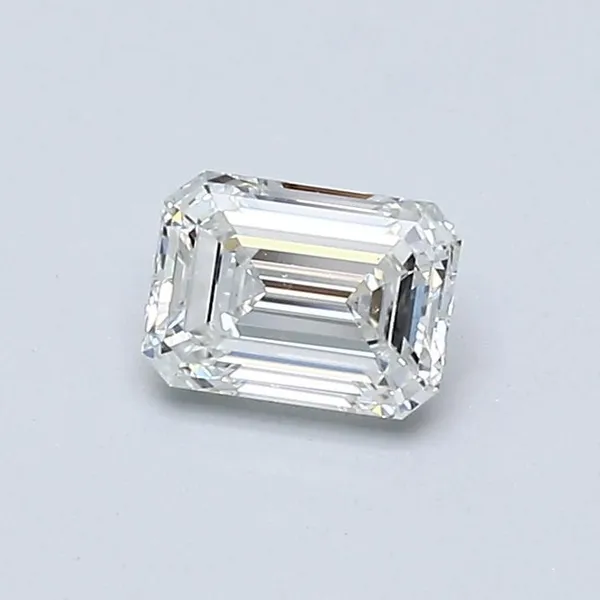 0.44ct EMERALD F VS2 Natural diamond