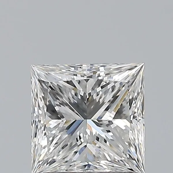 0.7ct PRINCESS F VVS2 Natural diamond