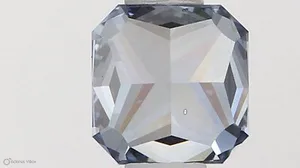 0.52ct RADIANT Fancy Vivid Blue SI1 Coloured Lab diamond