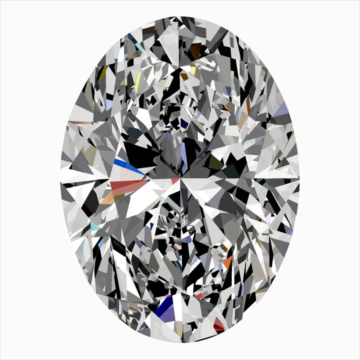 0.30ct OVAL E SI1 Natural diamond