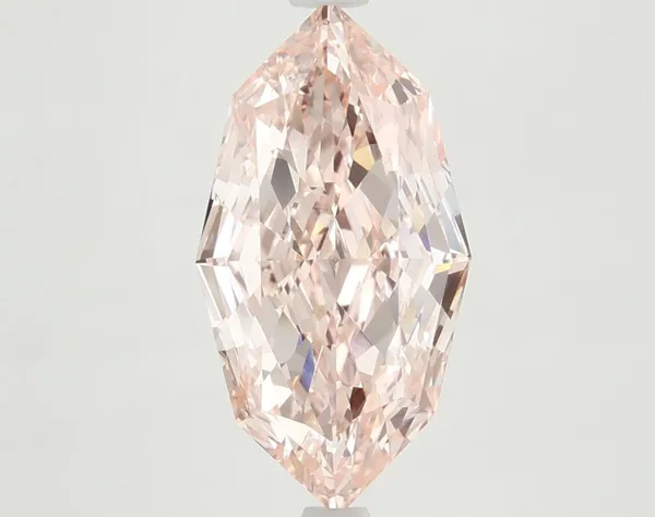 2.71ct MARQUISE Fancy Intense Pink VS1 Coloured Lab diamond