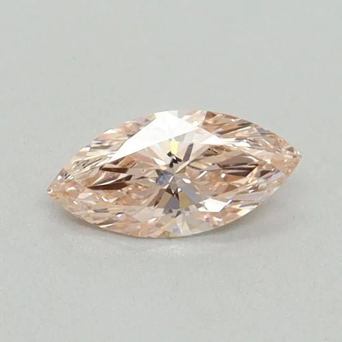 0.31ct MARQUISE Fancy Pink VS1 Coloured Lab diamond
