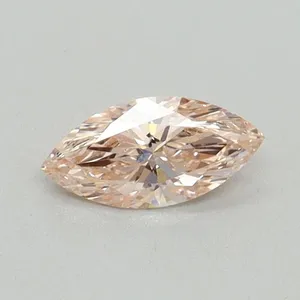 0.31ct MARQUISE Fancy Pink VS1 Coloured Lab diamond