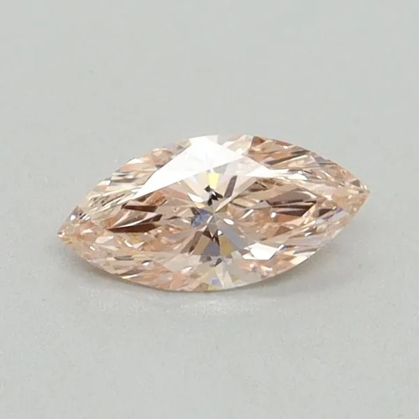 0.31ct MARQUISE Fancy Pink VS1 Coloured Lab diamond