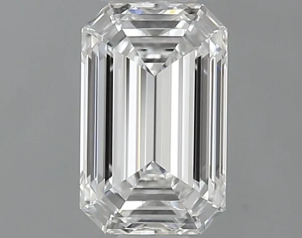 0.52ct EMERALD D IF Lab diamond