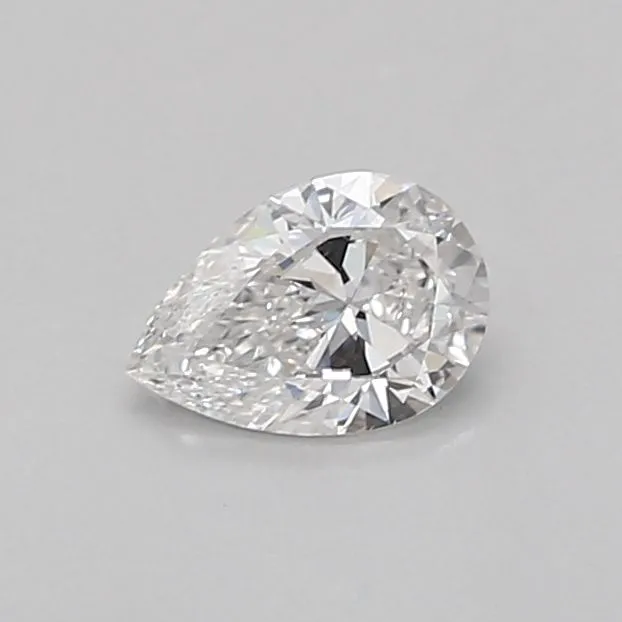 0.54ct PEAR D VVS2 Lab Grown diamond