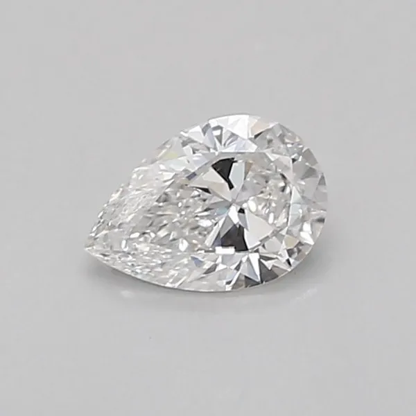0.54ct PEAR D VVS2 Lab diamond