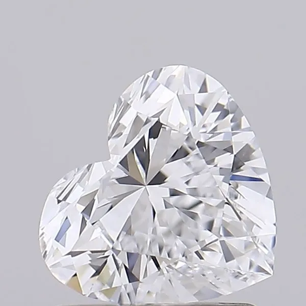1ct HEART D VVS2 Lab diamond