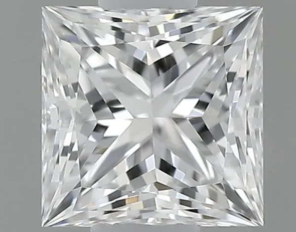 0.34ct PRINCESS D IF Natural diamond