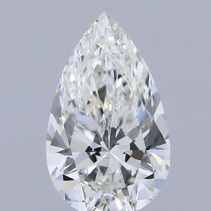 0.53ct PEAR H VVS2 Natural diamond