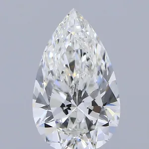 0.53ct PEAR H VVS2 Natural diamond