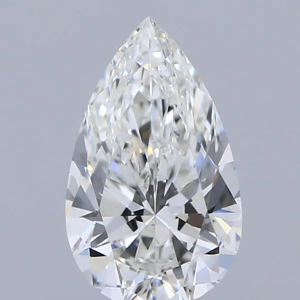 0.53ct PEAR H VVS2 Natural diamond