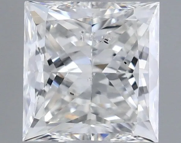 1ct PRINCESS H SI2 Natural diamond