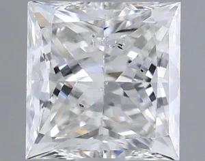1ct PRINCESS H SI2 Natural diamond