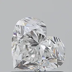 1.01ct HEART F VS1 Natural diamond