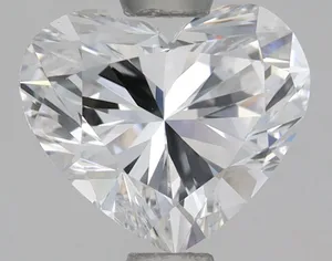 0.9ct HEART D VVS2 Natural diamond