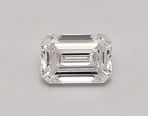 0.44ct EMERALD E VVS1 Lab diamond