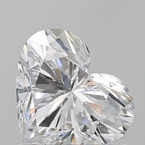 0.91ct HEART D SI1 Natural diamond