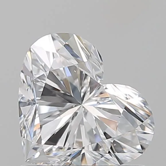 0.91ct HEART D SI1 Natural diamond