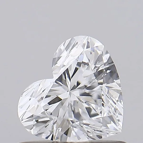 0.51ct HEART D IF Lab diamond