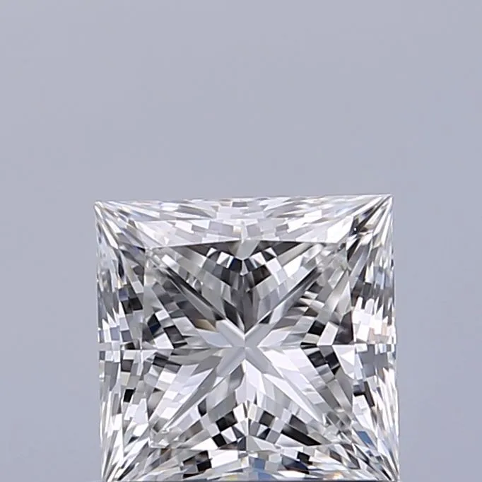 0.72ct PRINCESS F VVS1 Natural diamond
