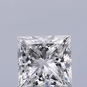 0.72ct PRINCESS F VVS1 Natural diamond