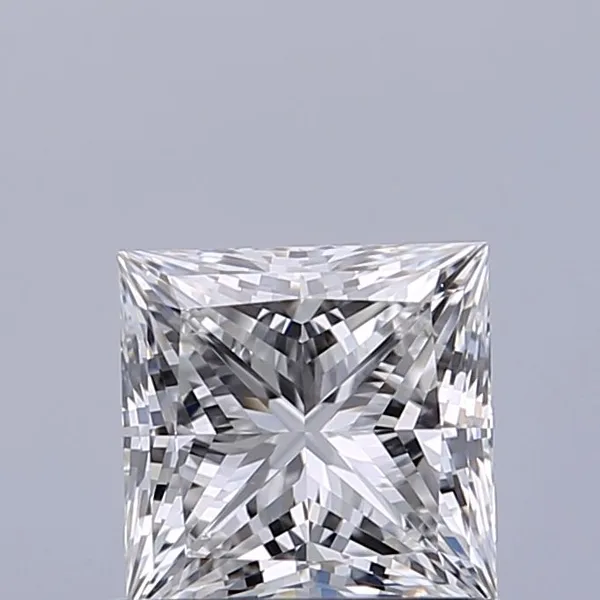 0.72ct PRINCESS F VVS1 Natural diamond