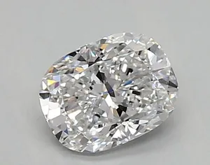 0.6ct CUSHION D VVS2 Lab diamond